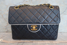 画像をギャラリービューアに読み込む, CHANEL/シャネル マトラッセチェーンショルダーバッグ ラムスキン ネイビー/ホワイト/ゴールド金具 ショルダーバッグ 700050173
