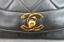 画像をギャラリービューアに読み込む, CHANEL/シャネル ダイアナマトラッセチェーンショルダーバッグ ラムスキン ブラック/ゴールド金具 ショルダーバッグ 700030159
