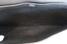 Load image into Gallery viewer, HERMES SAC A DEPECHE 38 Clemence leather Black Hand bag 500060032
