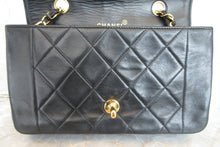 画像をギャラリービューアに読み込む, CHANEL/シャネル ダイアナマトラッセチェーンショルダーバッグ ラムスキン ブラック/ゴールド金具 ショルダーバッグ 700030159
