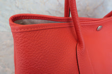 將圖片載入圖庫檢視器 HERMES／エルメス ガーデンパーティPM ネゴンダ ルージュピヴォワンヌ R刻印 トートバッグ 800030181
