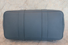 Load image into Gallery viewer, HERMES  GARDEN PARTY PM Negonda leather Blue tempete □R Engraving Tote bag 700090078
