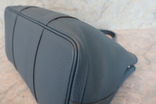 Load image into Gallery viewer, HERMES  GARDEN PARTY PM Negonda leather Blue tempete □R Engraving Tote bag 700090078
