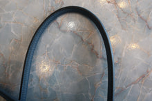 Load image into Gallery viewer, HERMES  GARDEN PARTY PM Negonda leather Blue tempete □R Engraving Tote bag 700090078
