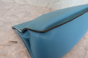 HERMES／エルメス ジプシエール34 トリヨンクレマンス ブルージーン □M刻印 ショルダーバッグ 700080055