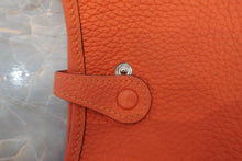 将图片加载到图库查看器，HERMES EVELYNE TPM Clemence leather Terre battue U刻印 Shoulder bag 600100109
