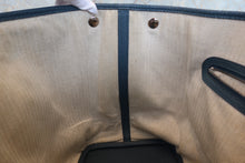 Load image into Gallery viewer, HERMES  GARDEN PARTY PM Negonda leather Blue tempete □R Engraving Tote bag 700090078
