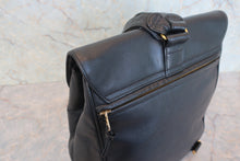 Load image into Gallery viewer, CHANEL CC mark Chain back pack Caviar skin Black/Gold Hardware Back pack 800070175

