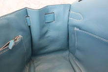 画像をギャラリービューアに読み込む, HERMES／エルメス ジプシエール34 トリヨンクレマンス ブルージーン □M刻印 ショルダーバッグ 700080055
