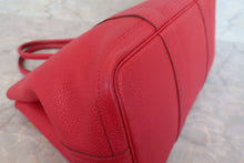 Load image into Gallery viewer, HERMES  GARDEN PARTY PM Negonda leather Rouge casaque □R Engraving Tote bag 700030222
