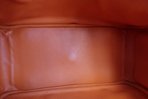 HERMES LINDY 34 Clemence leather Orange □N刻印 Shoulder bag 600080106