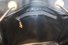 Load image into Gallery viewer, CHANEL CC mark Chain back pack Caviar skin Black/Gold Hardware Back pack 800070175
