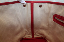 Load image into Gallery viewer, HERMES  GARDEN PARTY PM Negonda leather Rouge casaque □R Engraving Tote bag 700030222
