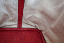 Load image into Gallery viewer, HERMES  GARDEN PARTY PM Negonda leather Rouge casaque □R Engraving Tote bag 700030222
