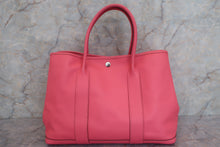 将图片加载到图库查看器，HERMES GARDEN PARTY PM Epsom leather Rose azalee A刻印 Tote bag 600090151
