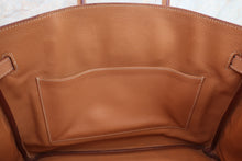 将图片加载到图库查看器，HERMES BIRKIN 35 Graine Couchevel leather Natural □D刻印 Hand bag 600100132
