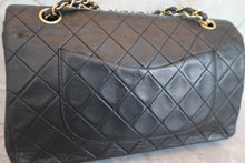 画像をギャラリービューアに読み込む, CHANEL/シャネル マトラッセWフラップWチェーンショルダーバッグ ラムスキン ブラック/ゴールド金具 ショルダーバッグ 700070050
