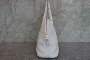 HERMES／エルメス ボリード31 トリヨンクレマンス ホワイト □L刻印 ショルダーバッグ 700090094