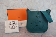 画像をギャラリービューアに読み込む, HERMES／エルメス エブリンTPM トリヨンクレマンス マラカイト □Q刻印 ショルダーバッグ 800020144
