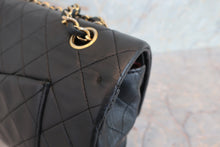 画像をギャラリービューアに読み込む, CHANEL/シャネル マトラッセWフラップWチェーンショルダーバッグ ラムスキン ブラック/ゴールド金具 ショルダーバッグ 700070050
