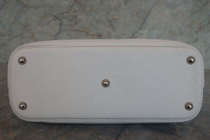 HERMES／エルメス ボリード31 トリヨンクレマンス ホワイト □L刻印 ショルダーバッグ 700090094