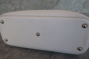 HERMES／エルメス ボリード31 トリヨンクレマンス ホワイト □L刻印 ショルダーバッグ 700090094