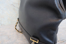 Load image into Gallery viewer, CHANEL Triple CC Chain back pack Caviar skin Black/Gold Hardware Back pack 800080017
