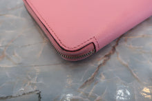 Load image into Gallery viewer, HERMES Azapp Long Silkin Epsom leather/Silk Rose confetti T Engraving Wallet 600080095
