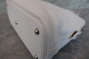 HERMES／エルメス ボリード31 トリヨンクレマンス ホワイト □L刻印 ショルダーバッグ 700090094