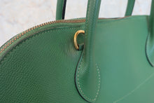 画像をギャラリービューアに読み込む, HERMES／エルメス ボリード35 クシュベル グリーン □C刻印 ショルダーバッグ 800040155
