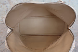 HERMES／エルメス ボリード31 トリヨンクレマンス ホワイト □L刻印 ショルダーバッグ 700090094