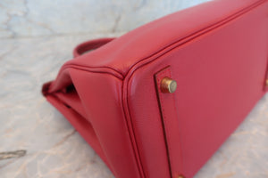 HERMES／エルメス バーキン30 クシュベル クシュベル □A刻印 ハンドバッグ 700040099