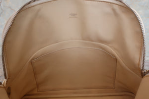 HERMES／エルメス ボリード31 トリヨンクレマンス ホワイト □L刻印 ショルダーバッグ 700090094