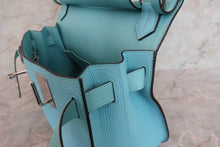 將圖片載入圖庫檢視器 HERMES／エルメス ジプシエール30 トリヨンクレマンス/ヴォースイフト ブルーアトール T刻印 ショルダーバッグ 700030131
