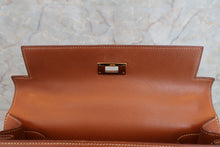 将图片加载到图库查看器，HERMES KELLY 32 Graine Couchevel leather Gold 〇U刻印 Shoulder bag 600100182
