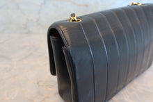 Load image into Gallery viewer, CHANEL Mademoiselle chain shoulder bag Lambskin Navy/Gold hadware Shoulder bag 700100131
