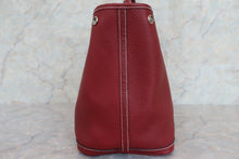 将图片加载到图库查看器，HERMES GARDEN PARTY PM Negonda leather Rouge H □K刻印 Tote bag 600090163
