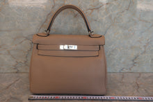 画像をギャラリービューアに読み込む, HERMES／エルメス ケリー28 トリヨンクレマンス トゥルティエールグレー □P刻印 ショルダーバッグ 700050289

