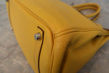 Load image into Gallery viewer, HERMES BIRKIN 30 Clemence leather Soleil □M Engraving Hand bag 800010001
