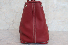 将图片加载到图库查看器，HERMES GARDEN PARTY PM Negonda leather Rouge H □K刻印 Tote bag 600090163
