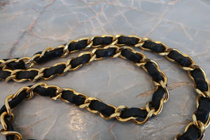 CHANEL/シャネル マトラッセバイカラーチェーンショルダーバッグ ラムスキン ブラック/レッド/ゴールド金具 ショルダーバッグ 700080041