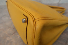 Load image into Gallery viewer, HERMES BIRKIN 30 Clemence leather Soleil □M Engraving Hand bag 800010001
