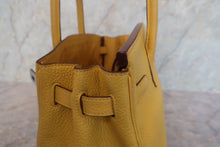 Load image into Gallery viewer, HERMES BIRKIN 30 Clemence leather Soleil □M Engraving Hand bag 800010001
