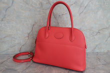 将图片加载到图库查看器，HERMES／BOLIDE 27 Epsom leather Rose jaipur □P刻印 Shoulder bag 600090209
