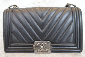 CHANEL/香奈儿 Leboy 链条包 羊皮 Black/Silver hadware(黒色/银色金属) 肩背包 700010187