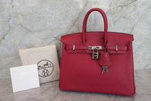 將圖片載入圖庫檢視器 HERMES／エルメス バーキン25 トゴ ルビー □N刻印 ハンドバッグ 700060001
