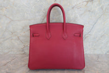 將圖片載入圖庫檢視器 HERMES／エルメス バーキン25 トゴ ルビー □N刻印 ハンドバッグ 700060001
