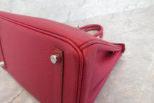 將圖片載入圖庫檢視器 HERMES／エルメス バーキン25 トゴ ルビー □N刻印 ハンドバッグ 700060001
