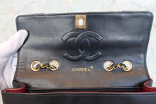 将图片加载到图库查看器，CHANEL/香奈儿 CF 链条包 羊皮 Black/Gold hadware(黑色/金色金属) 肩背包 800070114
