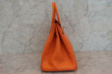 将图片加载到图库查看器，HERMES BIRKIN 35 Epsom leather Orange □I刻印 Hand bag 600100172
